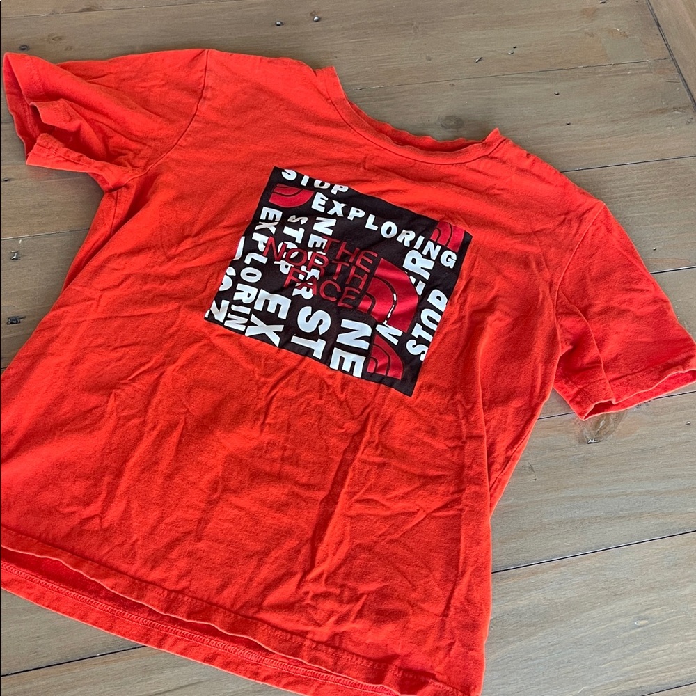 The North Face Kids Red Graphic Tee